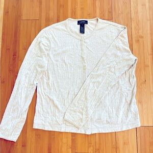 Vintage LAUREN RALPH LAUREN classic Long Sleeve Button Up 90s
